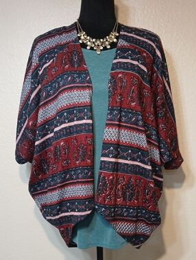 Bohemian Open Front Cardigan/Kimono